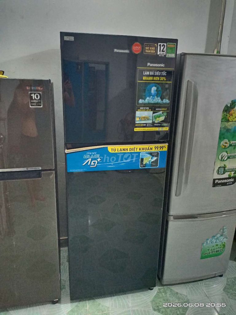 Tủ lạnh Panasonic NR-TL381B Đen 366L INVERTER . Mua bán Tủ lạnh tại Quận 8 Tp Hồ Chí Minh được đăng bởi điện lạnh LÊ DƯƠNG 87 hình 1