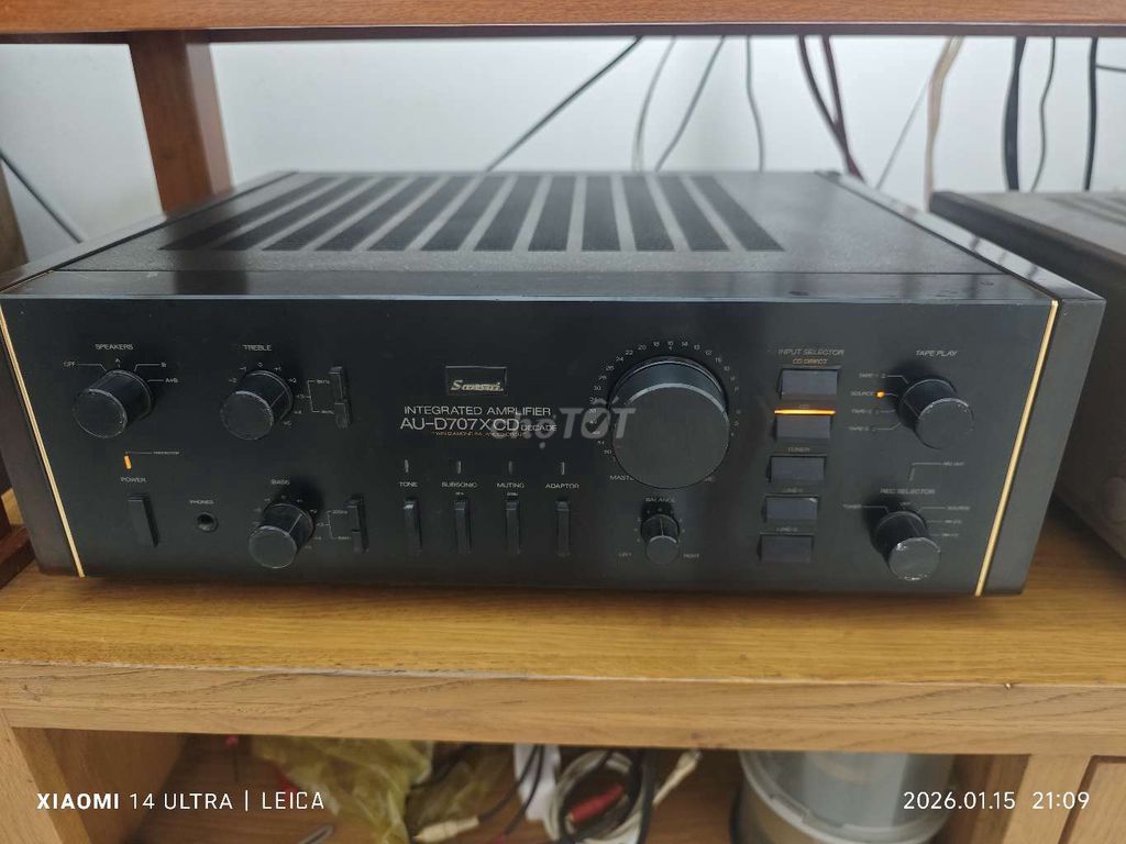 Amply Sansui AU-D707XCD Đen. Mua bán Tivi, Âm thanh tại Thành phố Biên Hòa Đồng Nai được đăng bởi nguyen ba kien hình 1
