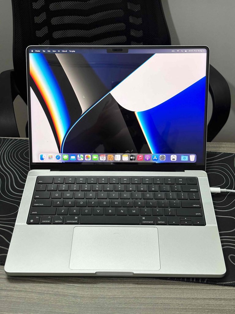 Macbook Pro 14" M1 Pro 16/512 Silver Care 06.2025