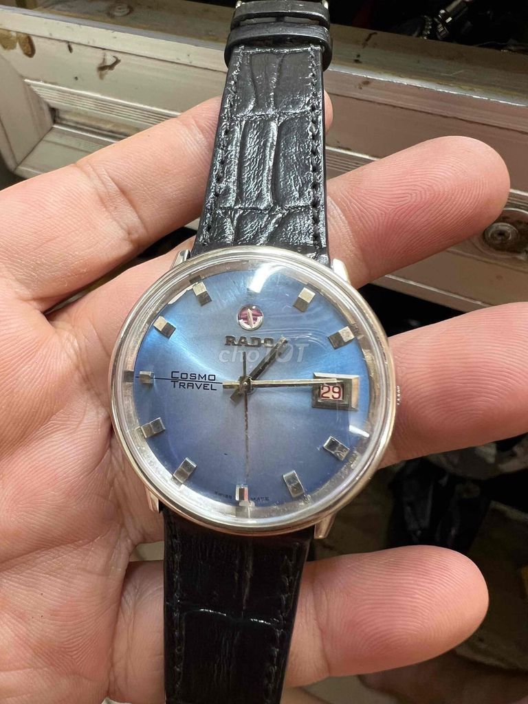 Đồng hồ Rado Cosmo Travel Nam Inox. Mua bán Đồng hồ tại Quận 4 Tp Hồ Chí Minh được đăng bởi Nguyen minh duc hình 1