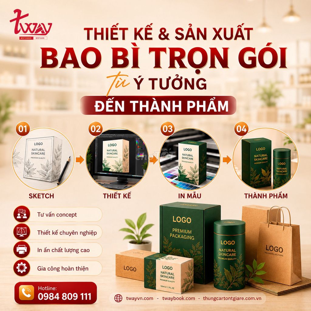 TWAY - Chuyên cung cấp các loại thùng carton. Dịch vụ tại Quận Nam Từ Liêm Hà Nội được đăng bởi Pham Lan Anh hình 1