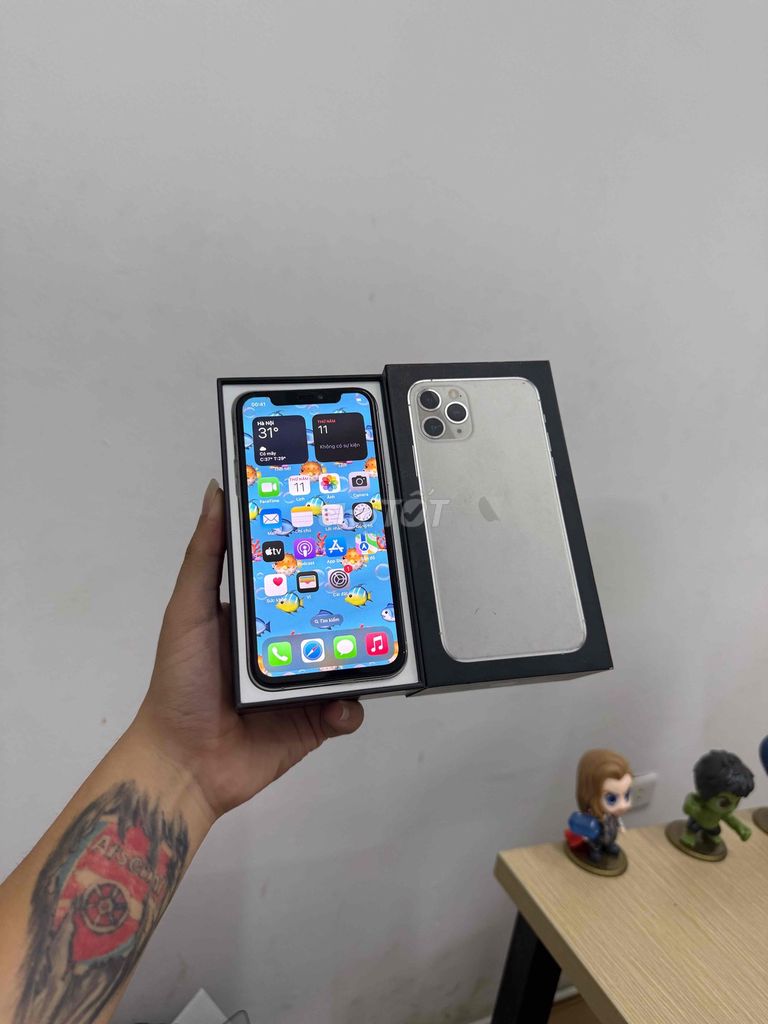 Apple iPhone 11 Pro QTE 256GB Full Chức Năng. Mua bán Điện thoại tại Quận Đống Đa Hà Nội được đăng bởi Hà Nội Mobile Bao Duyệt Nợ Xấu hình 1