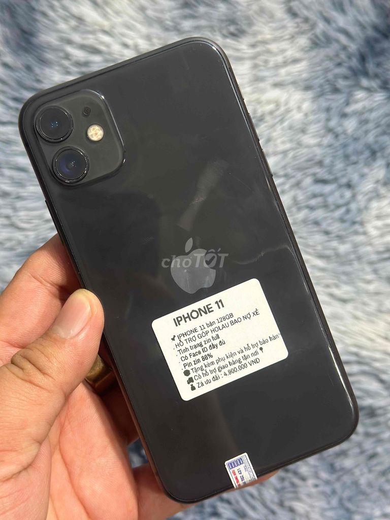 IPHONE 11 bản 128GB zin full. Mua bán Điện thoại tại Huyện Trảng Bom Đồng Nai được đăng bởi Hồ Trung Hiếu hình 1