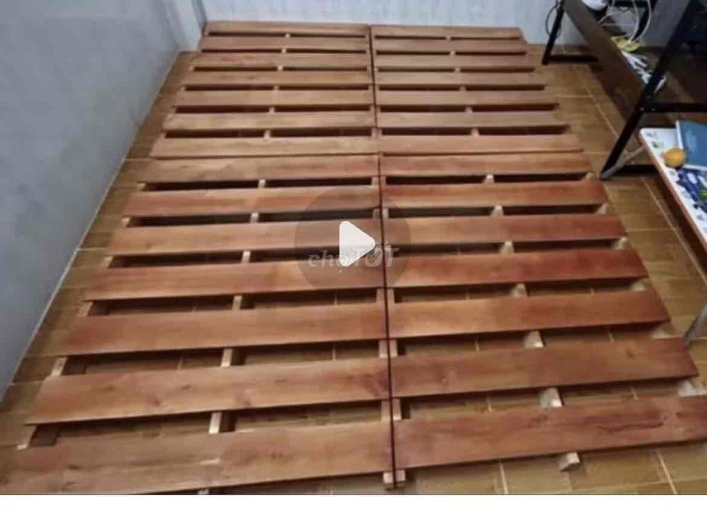 Giường pallet gỗ 1m8x2m Hiện đại. Mua bán Giường, chăn ga gối nệm tại Quận Cái Răng Cần Thơ được đăng bởi thuy ai nguyen hình 1