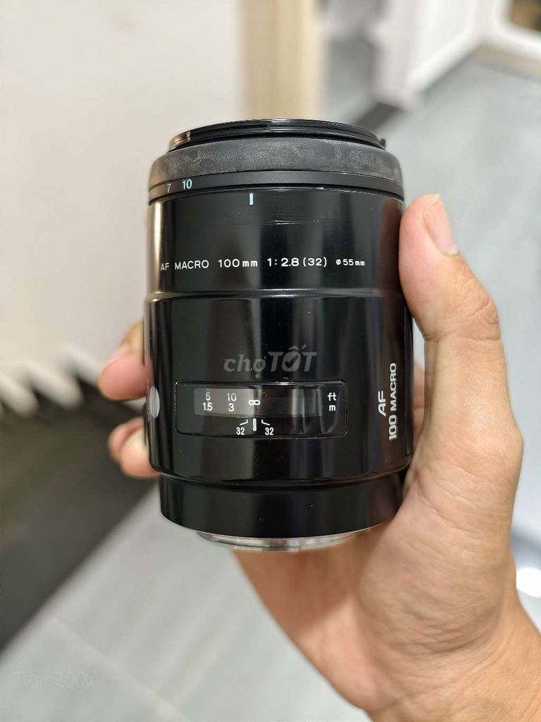 Ống kính Minolta AF 100mm f2.8 macro ngàm A. Mua bán Máy ảnh, Máy quay tại Quận Gò Vấp Tp Hồ Chí Minh được đăng bởi Long hình 1