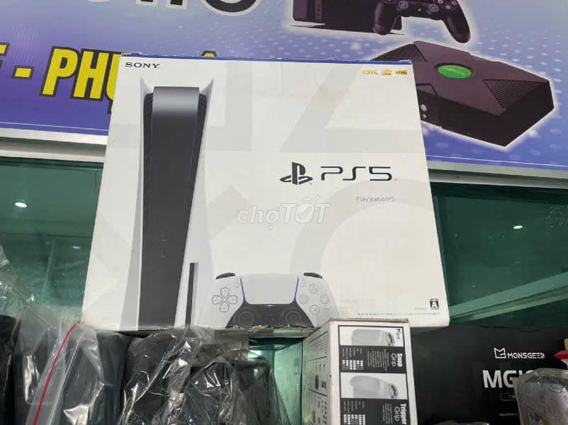 Máy game SONY PS5 FULLBOX bản STANDARD xài đĩa