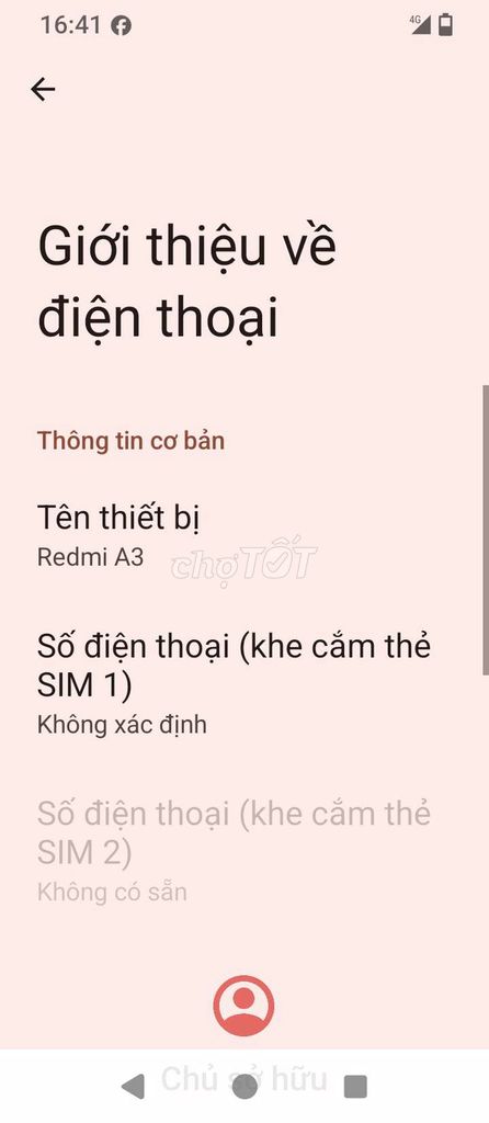 Xiaomi Redmi A3 Đen. Mua bán Điện thoại tại Quận Tân Bình Tp Hồ Chí Minh được đăng bởi Nguyễn Vương Trinh hình 1