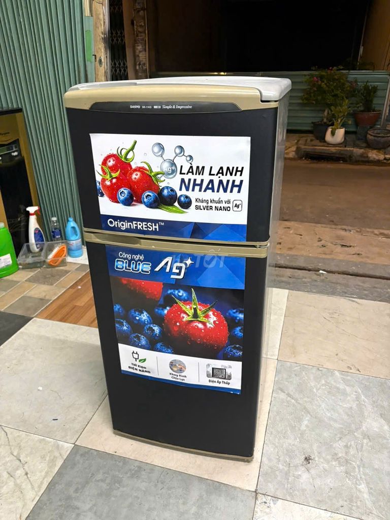 🧧 XẢ KHO:  TỦ SANYO 120L (2 CỬA) – GIÁ CHỈ 799K  🧧. Mua bán Tủ lạnh tại Quận Tân Phú Tp Hồ Chí Minh được đăng bởi Nam Tiến  hình 1