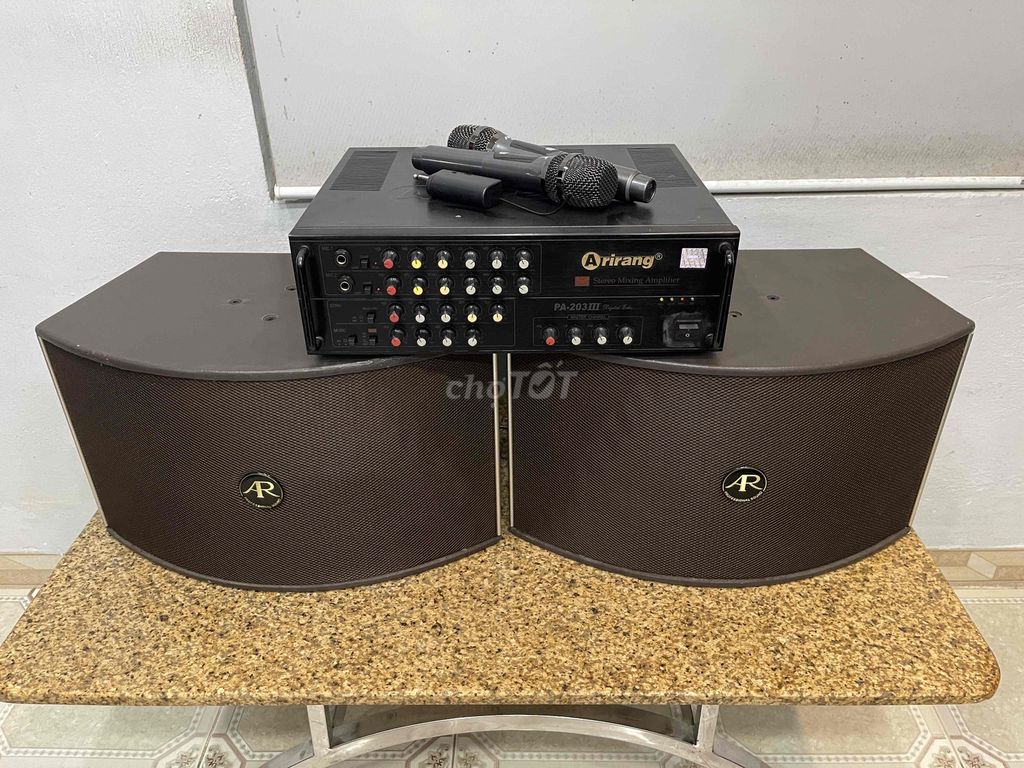 Combo karaoke Arirang PA-203III. Mua bán Tivi, Âm thanh tại Thành phố Huế Thừa Thiên Huế được đăng bởi Thông chef hình 1