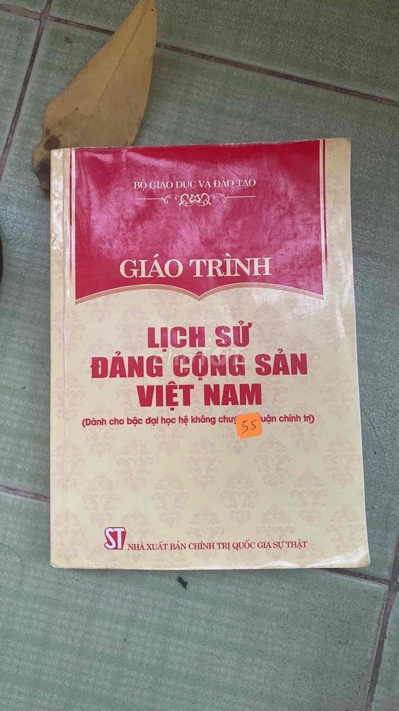 Giáo trình Lịch Sử Đảng Cộng Sản Việt Nam. Mua bán Sách tại Quận Cầu Giấy Hà Nội được đăng bởi Nguyễn Thị Thủy Tiên hình 1