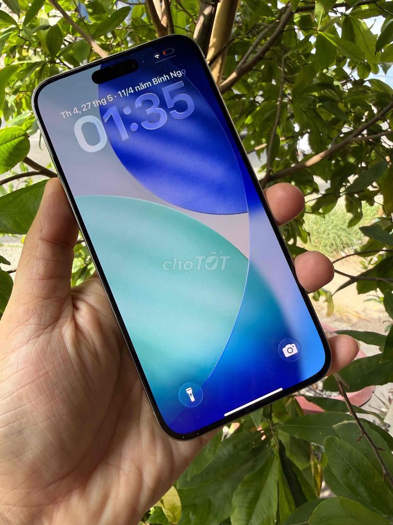 iPhone 15 Pro Max 256GB Xám máy keng full cn qt. Mua bán Điện thoại tại Thành phố Sa Đéc Đồng Tháp được đăng bởi Lê Minh Lâm Hà hình 1