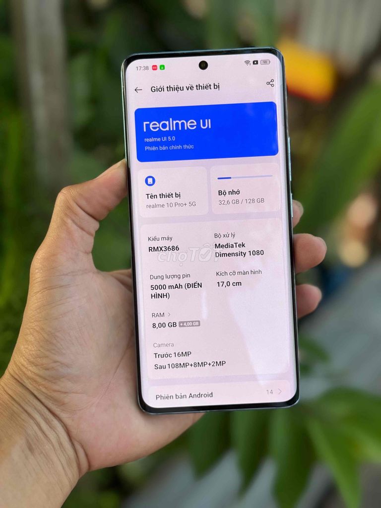 Realme 10 PRO Plus 5G 8GB/128GB GL. Mua bán Điện thoại tại Huyện Cao Lãnh Đồng Tháp được đăng bởi Tá ĐT hình 1