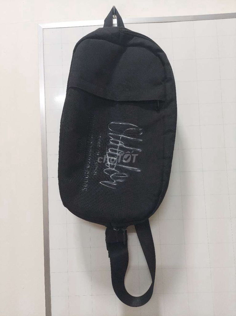 Túi đeo chéo Vải canvas Đen unisex. Mua bán Túi xách tại Quận Tân Phú Tp Hồ Chí Minh được đăng bởi Nhan hình 1
