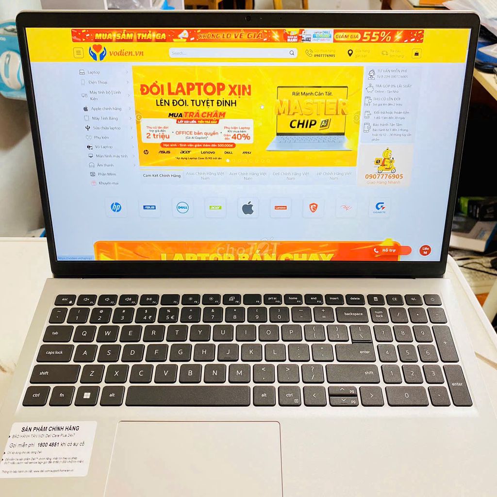 Dell 15 DC15250 i5-1334U 16GB/512GB Win11 Full Box. Mua bán Laptop tại Quận Ninh Kiều Cần Thơ được đăng bởi Võ Diện hình 1