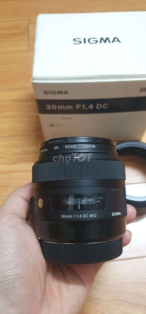 ống sigma 30 art for Canon fullbox. Mua bán Máy ảnh, Máy quay tại Quận Đống Đa Hà Nội được đăng bởi Nam Hoàng hình 1