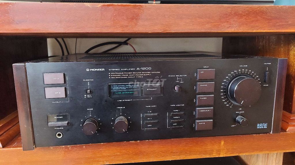 Amply Pioneer A-120D  Dual Mono. Mua bán Tivi, Âm thanh tại Quận Bình Tân Tp Hồ Chí Minh được đăng bởi Lê minh quý hình 1