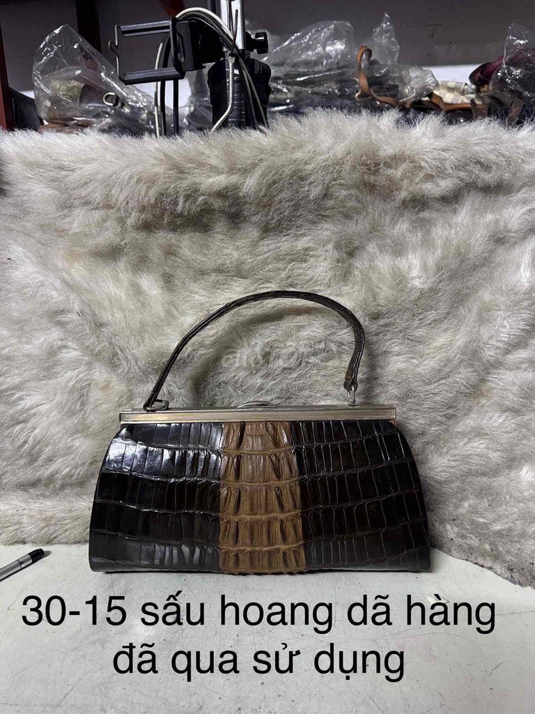 Xách tay đeo vai Sấu hoang dã size 30x15