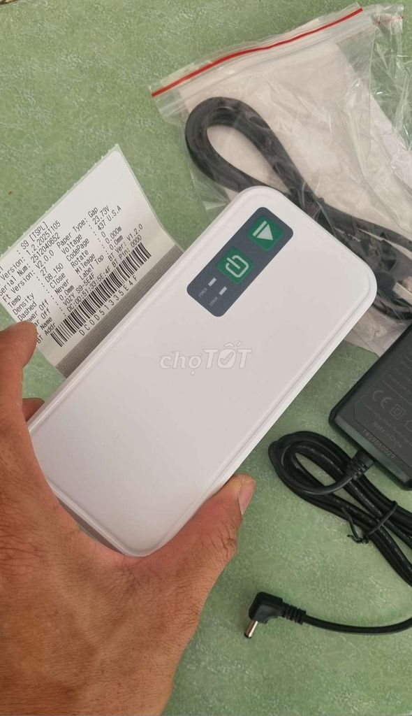 Máy in nhiệt Bluetooth K80 Trắng. Mua bán Đồ dùng văn phòng tại Huyện Ba Tri Bến Tre được đăng bởi Phố xa hình 1