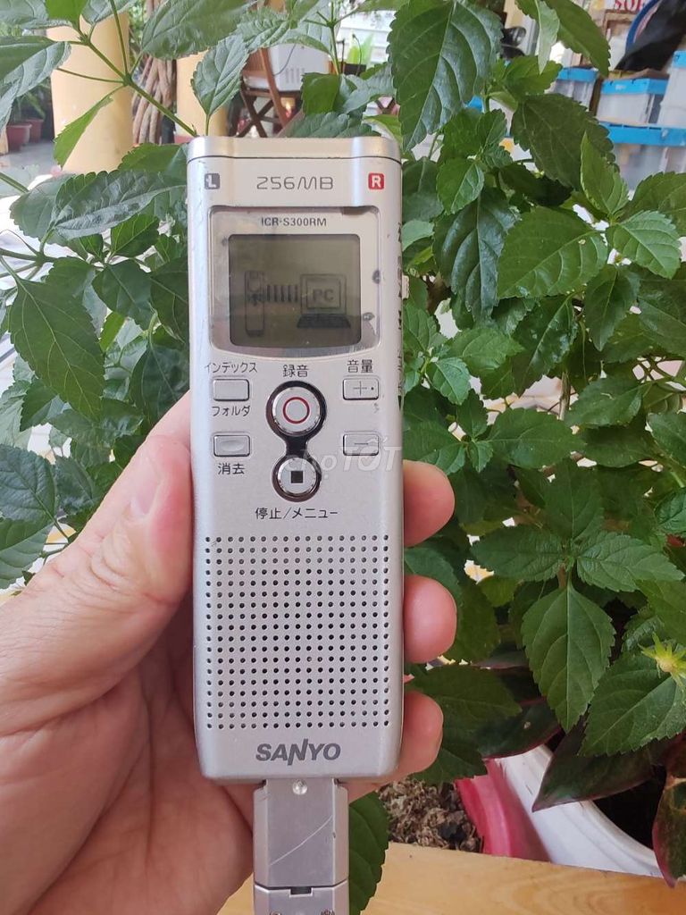 Máy ghi âm Sanyo ICR-S300RM Bạc. Mua bán Thiết bị đeo thông minh tại Quận 7 Tp Hồ Chí Minh được đăng bởi Vy Vy hình 1
