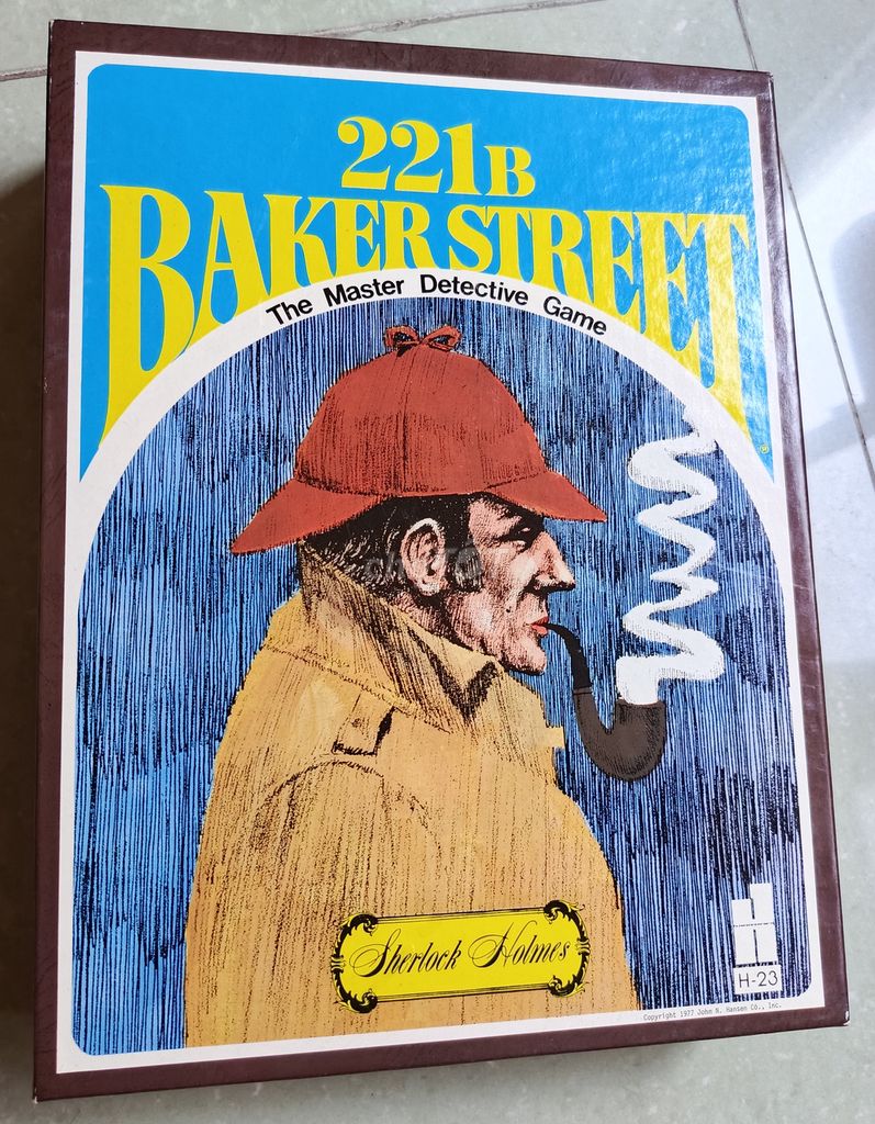 Board Game 221B Baker Street Trinh thám Như mới. Mua bán Sở thích khác tại Quận 7 Tp Hồ Chí Minh được đăng bởi Quang hình 1