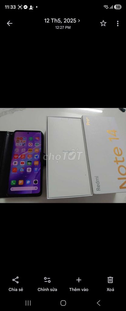 Xiaomi Redmi Note 14 Pro  plus. Mua bán Điện thoại tại Quận 4 Tp Hồ Chí Minh được đăng bởi P Yuthunder hình 1