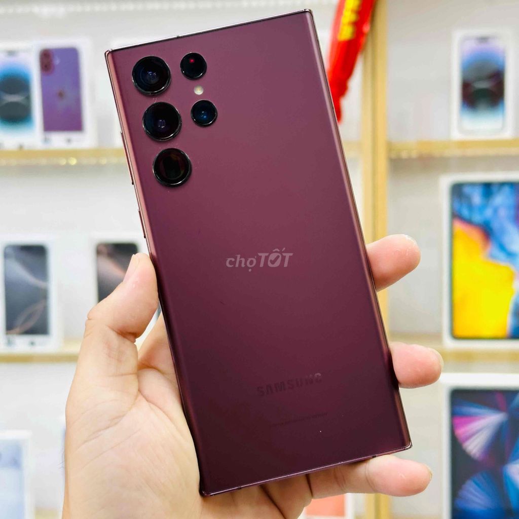 🔴 SAMSUNG S22 ULTRA ĐỎ 256GB ĐẸP 98% NGUYÊN ZIN. Mua bán Điện thoại tại Quận Ninh Kiều Cần Thơ được đăng bởi Nghĩa Trần Mobile hình 1