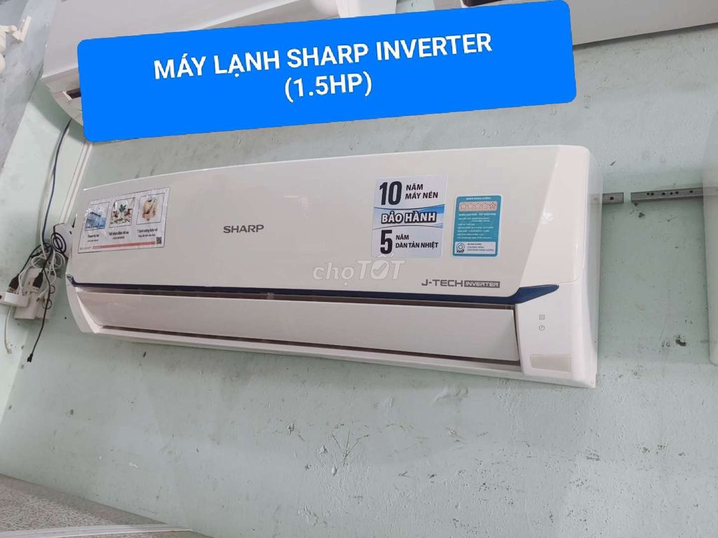 Máy Lạnh Sharp Inverter 1.5HP. Mua bán Máy lạnh, điều hoà tại Thành phố Nha Trang Khánh Hòa được đăng bởi Bảo trì điện lạnh Nha Trang hình 1