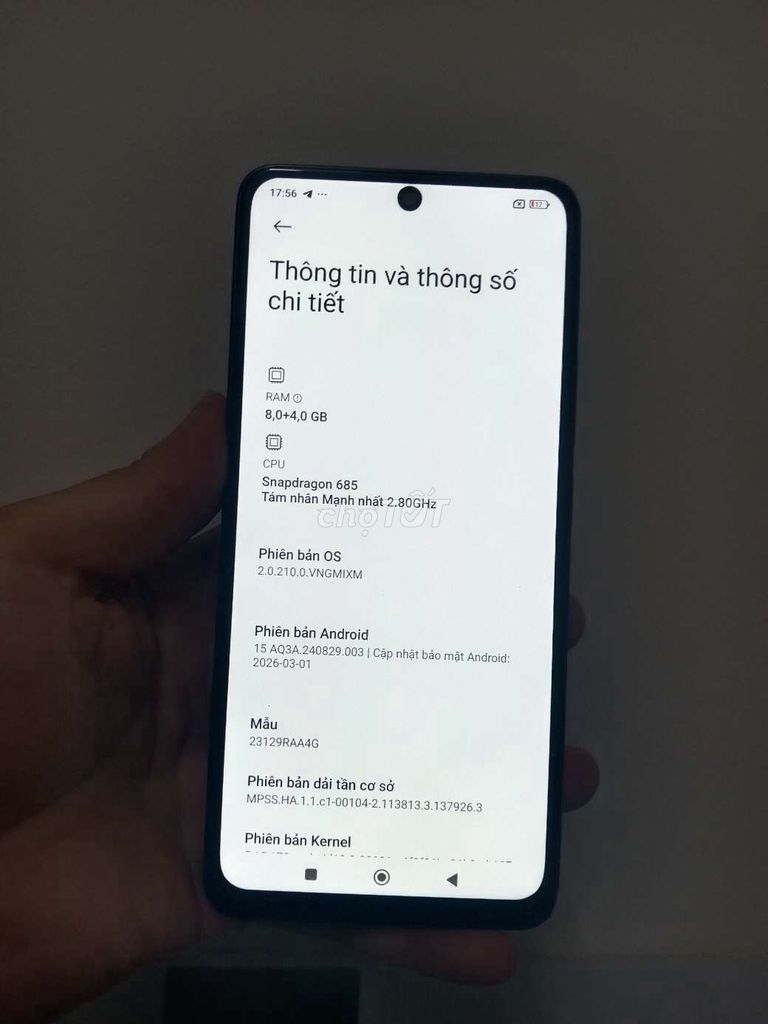 Xiaomi Redmi Note 13 8GB/128GB Đen. Mua bán Điện thoại tại Huyện Hóc Môn Tp Hồ Chí Minh được đăng bởi thắng mobile hình 1