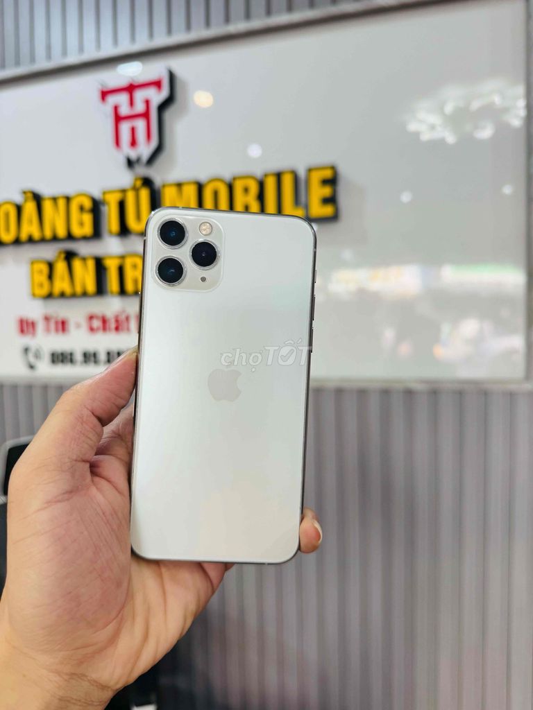 iPhone 11 Pro 64GB Trắng. Mua bán Điện thoại tại Quận Liên Chiểu Đà Nẵng được đăng bởi Hoàng Tú Mobile hình 1