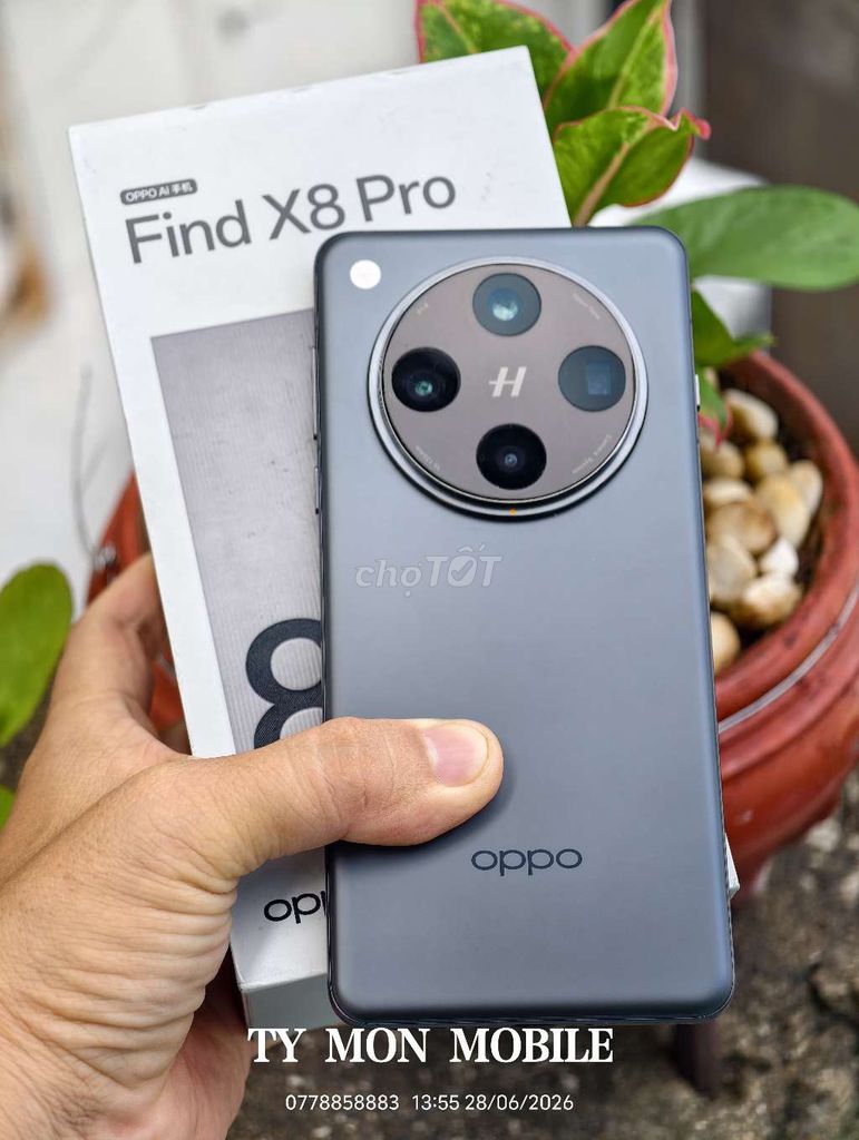 Oppo Find X8 Pro 16GB/512GB Xám. Mua bán Điện thoại tại Quận 5 Tp Hồ Chí Minh được đăng bởi TY  MON MOBILE hình 1