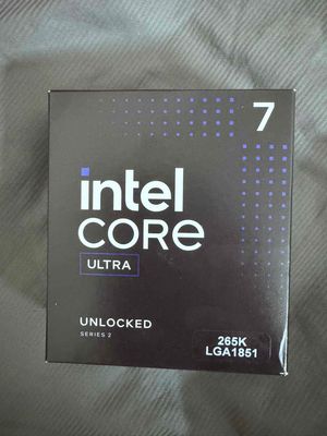 CPU Core ultra 7 265K Nguyên seal xách tay Mỹ. Mua bán Linh kiện (RAM, Card...) tại Quận Tân Bình Tp Hồ Chí Minh được đăng bởi vu viet an