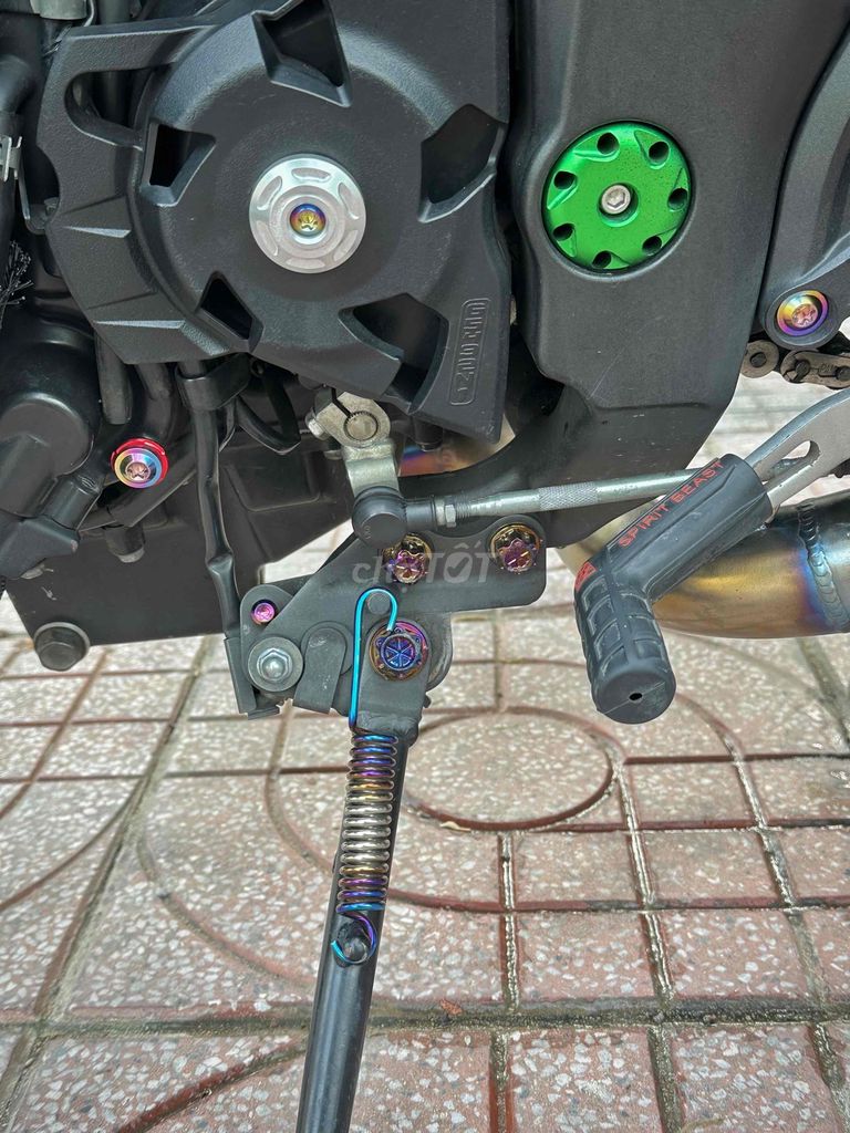 Kawasaki Z1000 Đen Xanh lá 2016 bao zin chính chủ. Mua bán Xe máy tại Thị xã Cai Lậy Tiền Giang được đăng bởi Khang hình 11