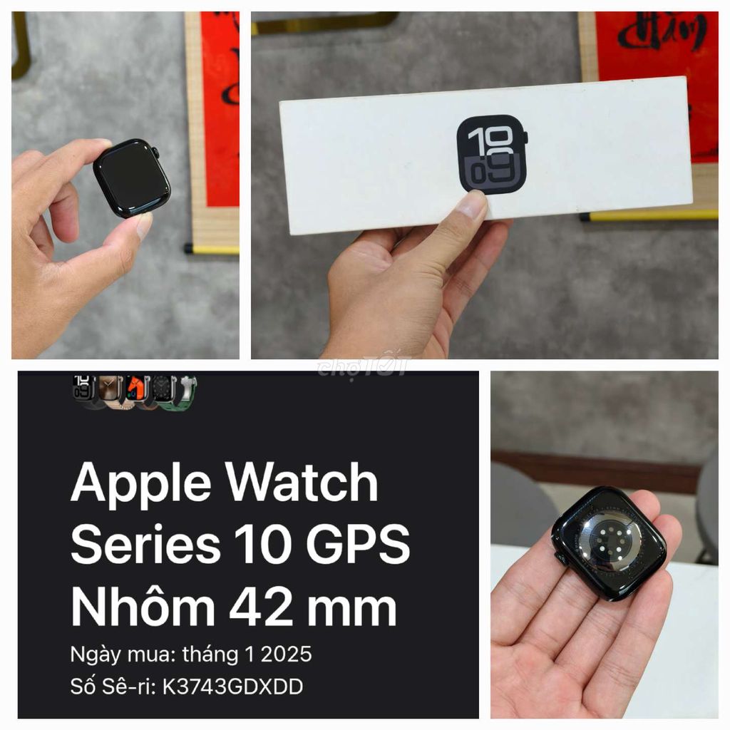 Apple Watch Series 10 42mm FullBox Mới mua 1 Tháng