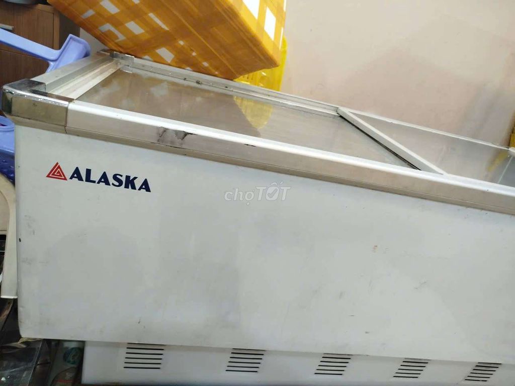 Tủ đông ALASKA SD-8W 800L Mặt kính phẳng. Mua bán Tủ lạnh tại Quận 12 Tp Hồ Chí Minh được đăng bởi Hồng Nhung hình 1