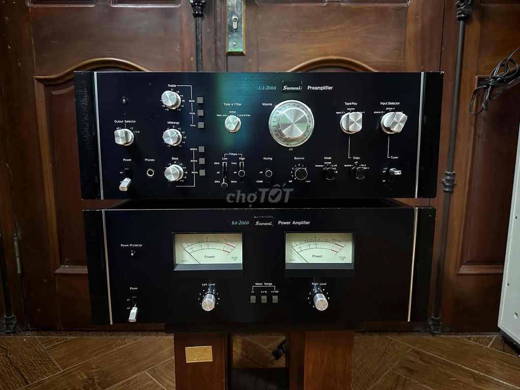 Bộ khuếch đại âm thanh Sansui CA-2000, BA-2000 Đen. Mua bán Tivi, Âm thanh tại Quận Hoàng Mai Hà Nội được đăng bởi Nam Nguyễn hình 1