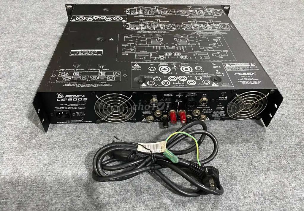 Đẩy Peavey  CS 800S Mỹ nòi. Mua bán Tivi, Âm thanh tại Huyện Bình Chánh Tp Hồ Chí Minh được đăng bởi Ben  hình 5