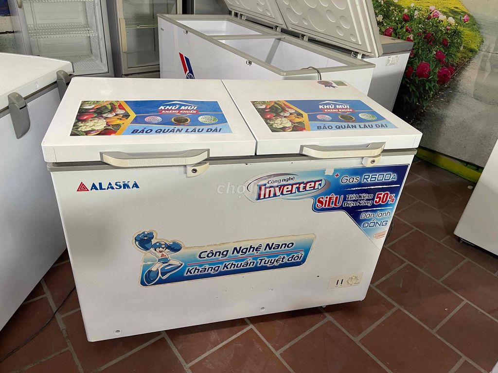 Tủ đông Alaska 450 lít Trắng. Mua bán Tủ lạnh tại Quận Tân Phú Tp Hồ Chí Minh được đăng bởi cửa hàng thanh lý đồ cũ hình 1