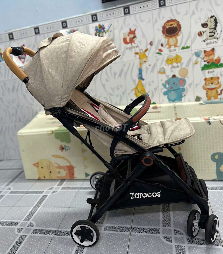 Xe đẩy Zaracos màu Be gấp gọn Mới. Mua bán Mẹ và bé tại Huyện Bình Chánh Tp Hồ Chí Minh được đăng bởi Ngọc Võ hình 1