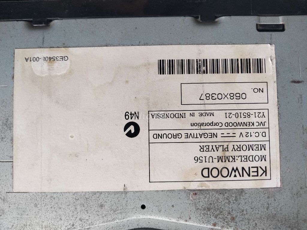 Đầu phát âm thanh KENWOOD KMM-U156 Đen. Mua bán Phụ tùng xe tại Thành phố Buôn Ma Thuột Đắk Lắk được đăng bởi Nam hình 3