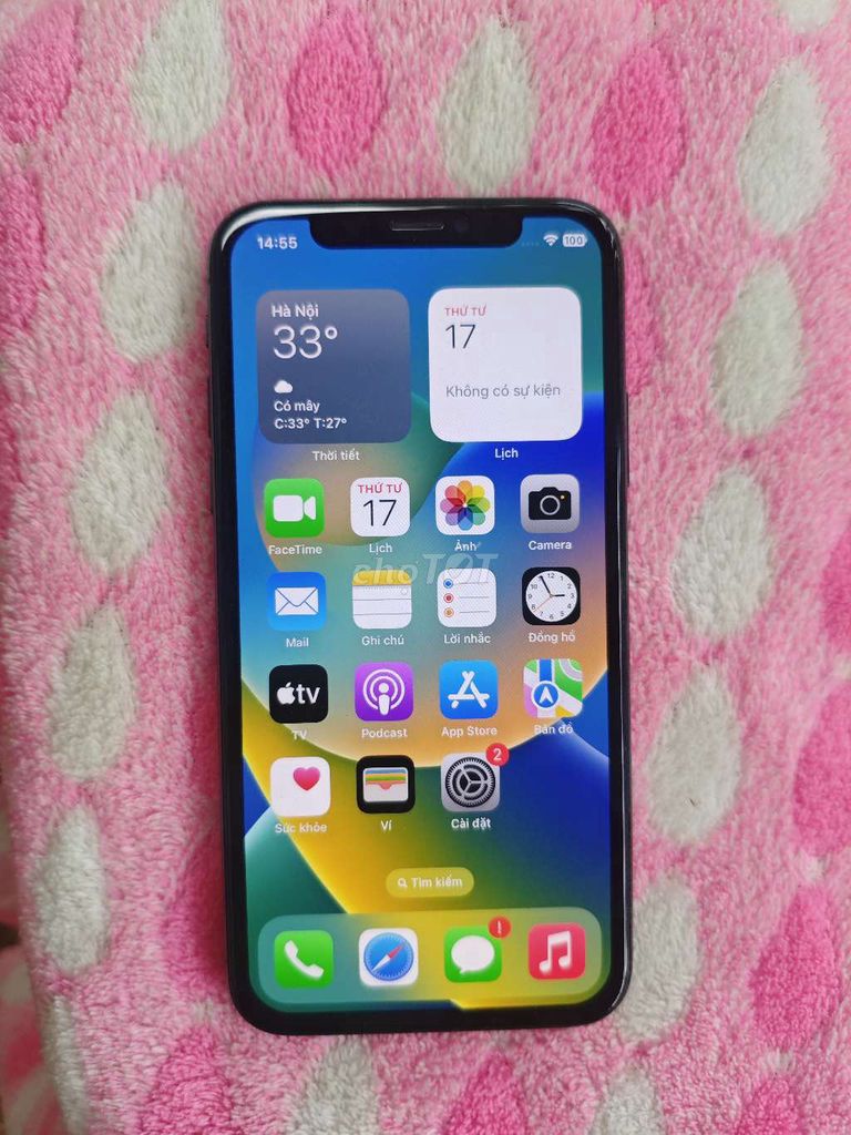 Iphone X  256gb quốc tế zin đep. Mua bán Điện thoại tại Quận Ninh Kiều Cần Thơ được đăng bởi Mua bán Điện thoại hình 1