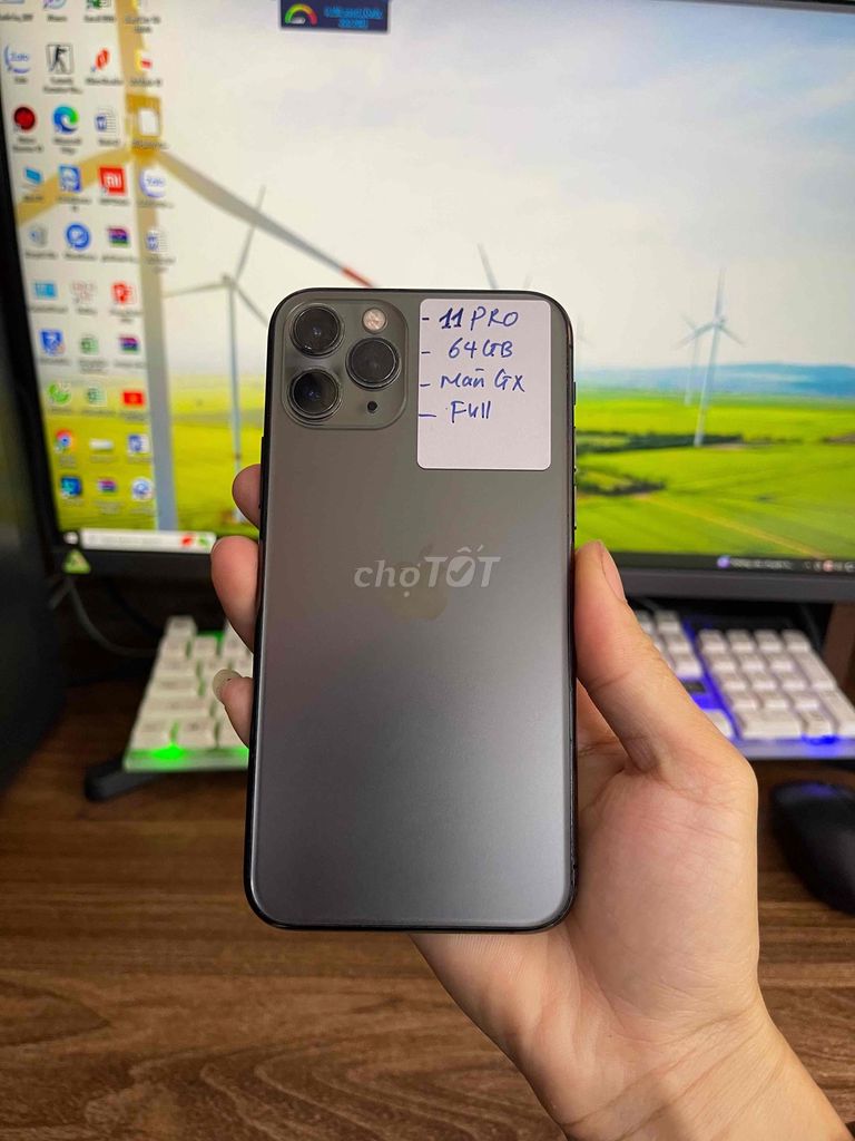 iPhone 11 Pro 64GB, Full chức năng. Mua bán Điện thoại tại Quận Lê Chân Hải Phòng được đăng bởi Huy Tưởng Mobile hình 1