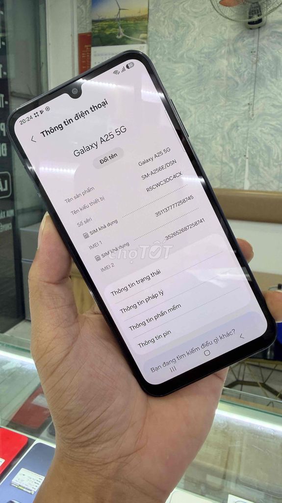 Samsung Galaxy A25 5G 8GB/128GB Xanh Đen. Mua bán Điện thoại tại Quận Bình Thạnh Tp Hồ Chí Minh được đăng bởi Phan Luận hình 1