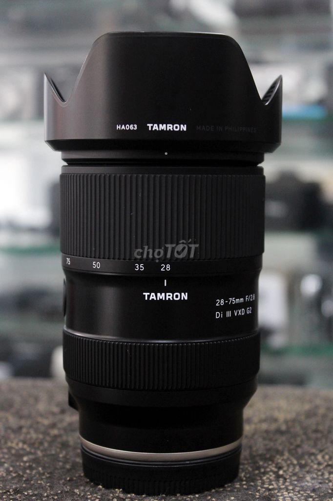 cần bán TAMRON 28-75G2 đẹp 99% SONY