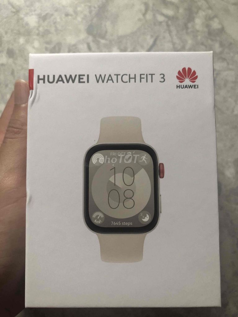 HUAWEI WATCH FIT 3 - TRẮNG - NEW SEAL