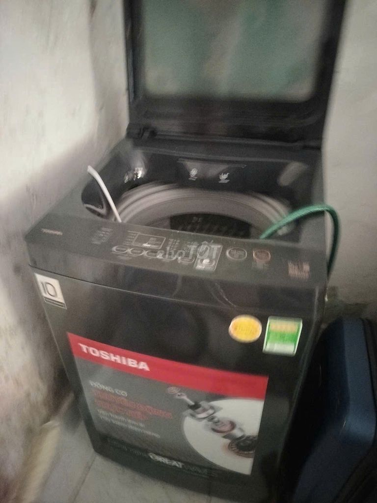 Máy giặt Toshiba 10kg Đen. Mua bán Máy giặt tại Quận Bình Tân Tp Hồ Chí Minh được đăng bởi Quách Văn nguyện  hình 1