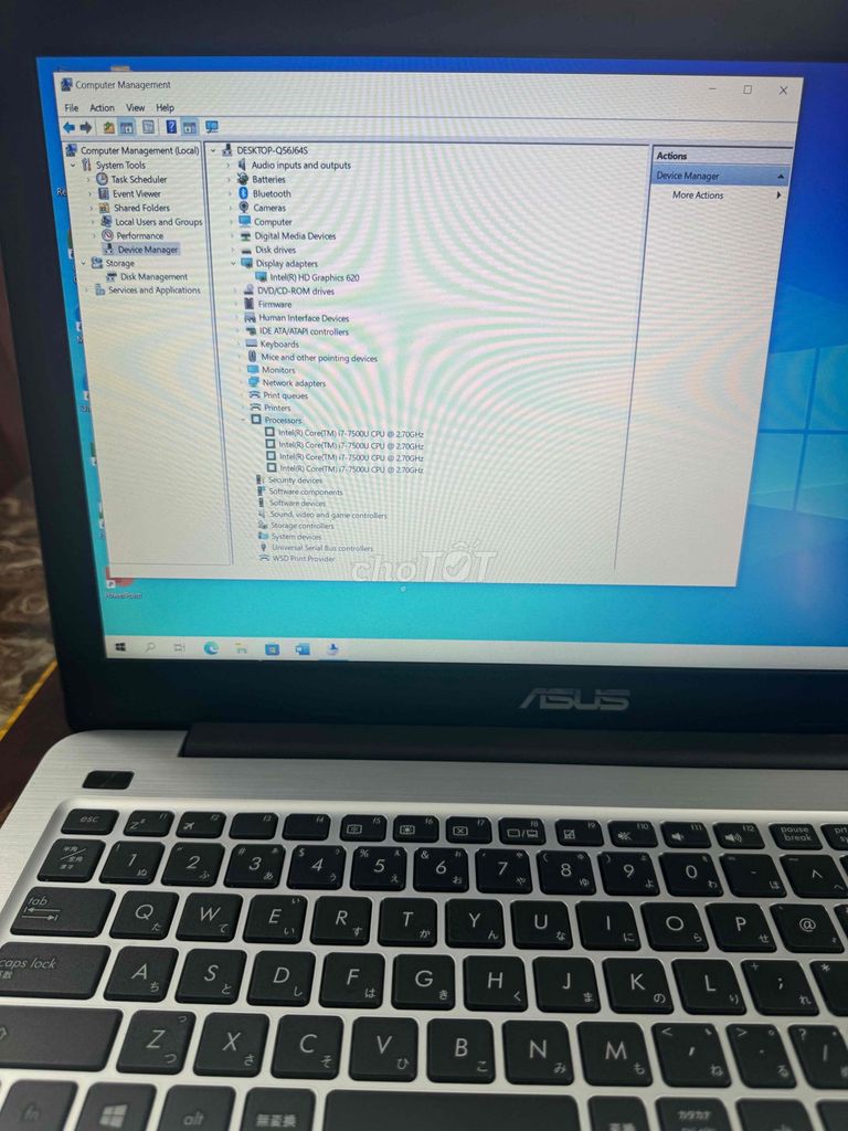 Asus X556UAk core i7 7th/ram8gb/ssd256gb/15,6inch. Mua bán Laptop tại Thành phố Vĩnh Long Vĩnh Long được đăng bởi Doãn Duy laptop store  hình 7