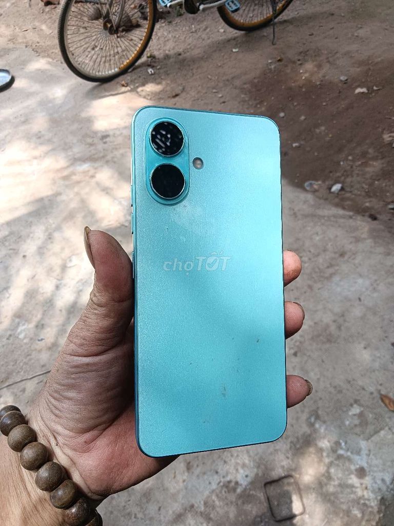 Tecno Spark Go 2 64GB Xanh ngọc. Mua bán Điện thoại tại Huyện Vũng Liêm Vĩnh Long được đăng bởi trí  hình 1