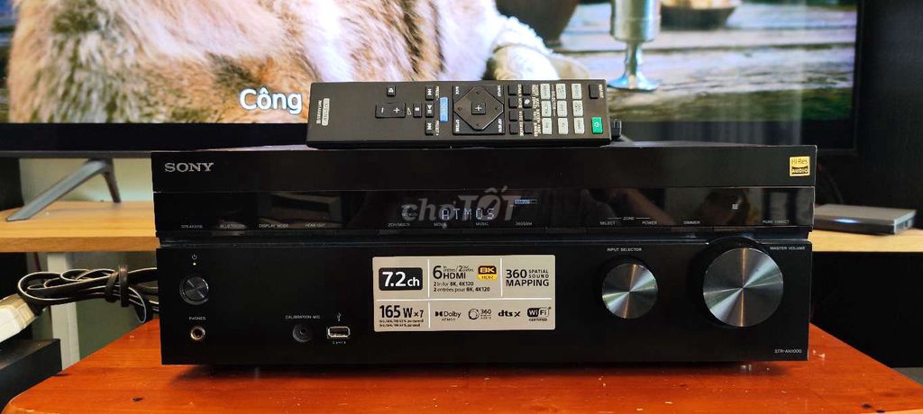 Siêu phẩm Sony AN1000 HDMI 8K Wifi Bluetooth. Mua bán Tivi, Âm thanh tại Quận Bình Tân Tp Hồ Chí Minh được đăng bởi Âm Thanh KTS hình 1