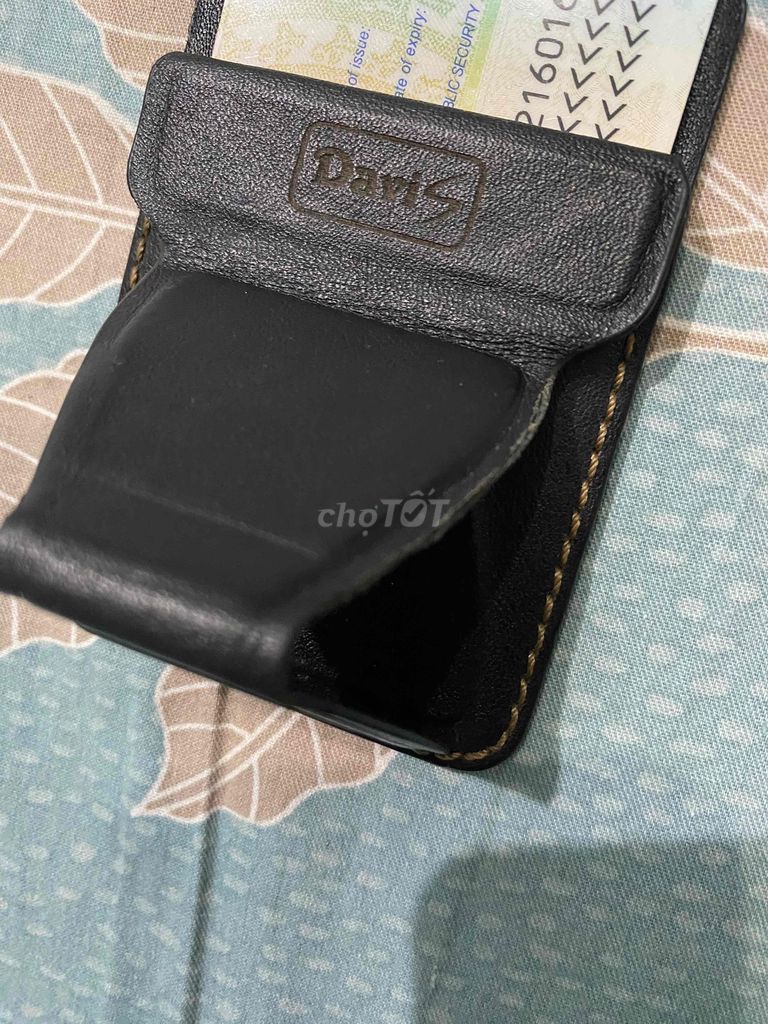 Giá đỡ điện thoại Davis Handmade Da Đen. Mua bán Phụ kiện (Màn hình, Chuột...) tại Huyện Chương Mỹ Hà Nội được đăng bởi DUY TRÍ hình 1