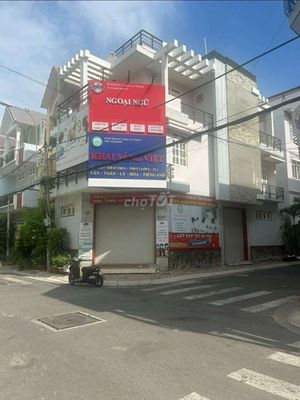 Cho thuê nhà góc 2 mặt tiền đường số 6x15m 2 lầu 4PN, Tân Phong, Q.7